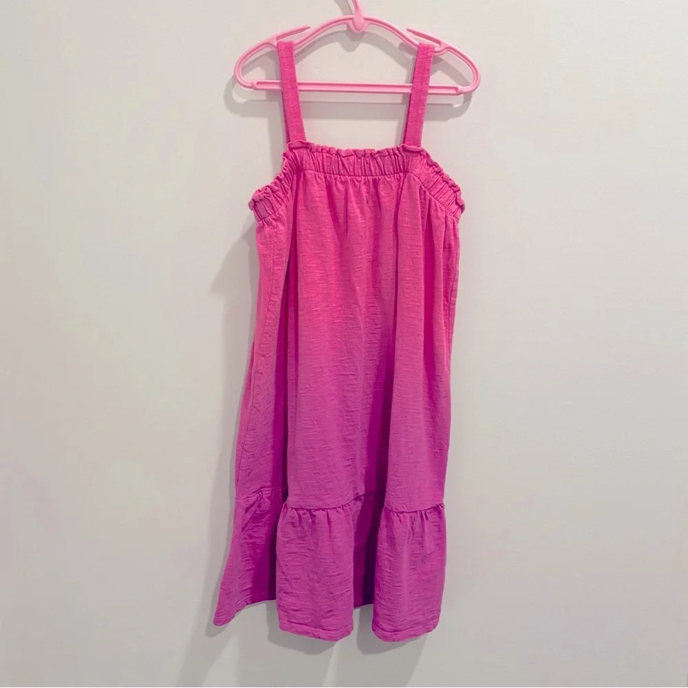 GAP Pink Ombre Tiered Tank Dress - Size M